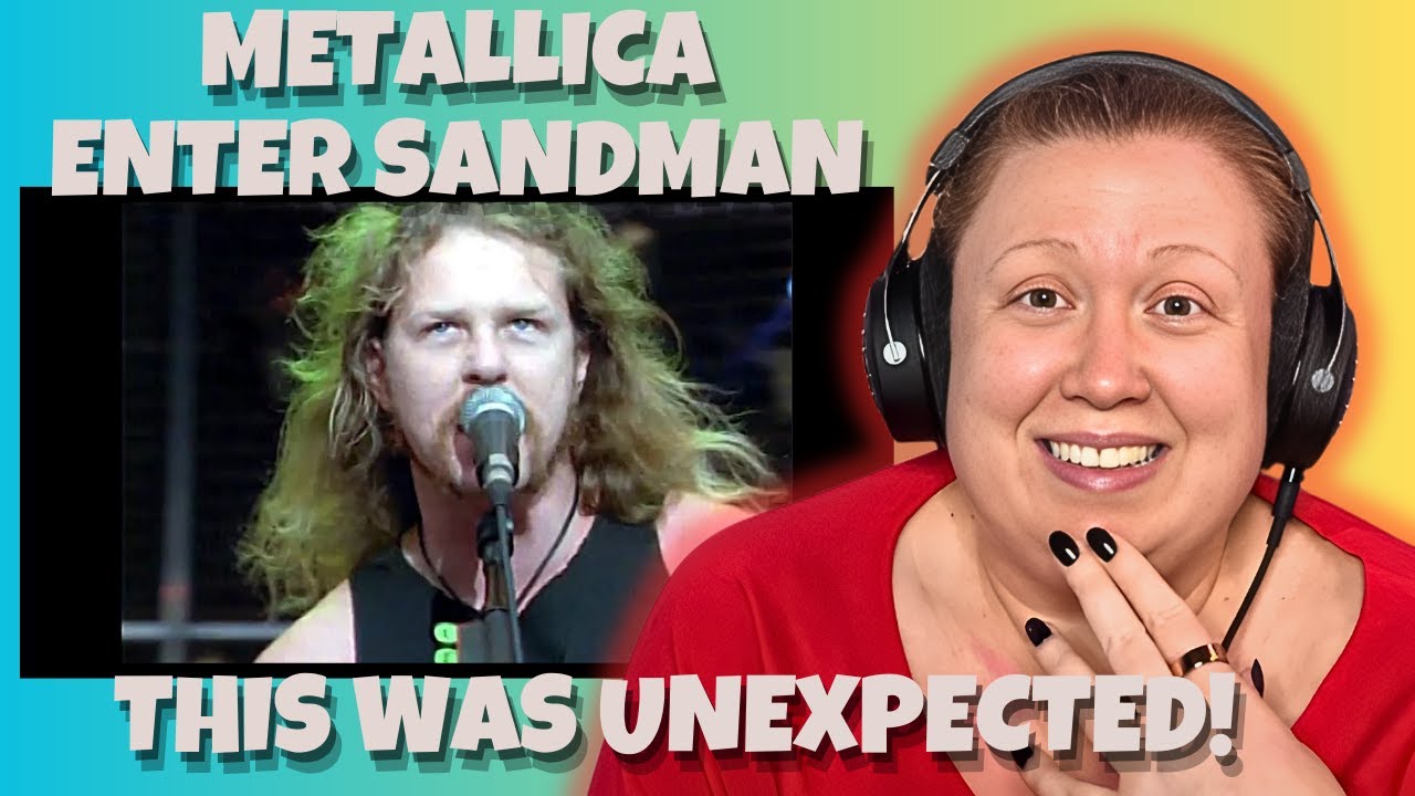 Enter Sandman (Moscow '91) -  Metallica REACTION - Hearing This For The FIRST Time!!