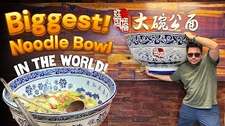 Biggest Noodle Bowl in the World!!!