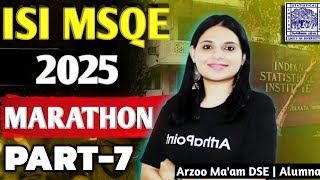 ISI MSQE MARATHON | ISI MSQE MOCK PAPERS | MA ECONOMICS ENTRANCE COACHING | IIT JAM GATE ECONOMICS