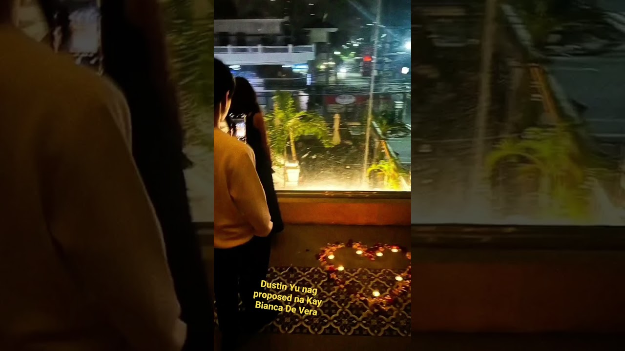 Dustin Yu nag proposed na Kay Bianca De Vera