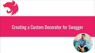 Adding Custom Decorator in Swagger Docs Like a Pro (NestJs)