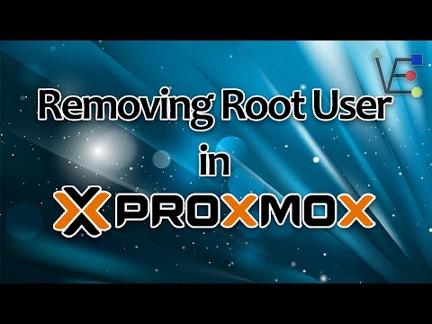 Remove Root User in Proxmox