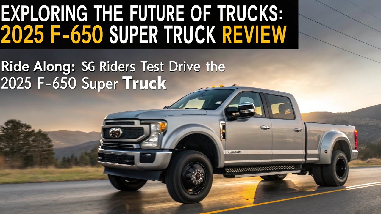 The Most Overpowered Truck of 2025? Meet the Ford F-650! - YouTube