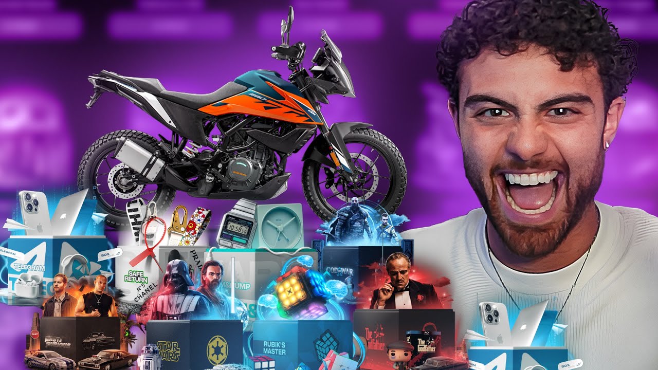 GANHEI UMA MOTA KTM .. (+GIVEAWAY DO ROLEX - VENCEDOR)