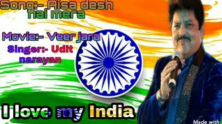 Watch Udit Narayan Aisa Desh Hai Mera video
