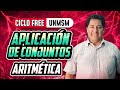 ARITMÉTICA - Aplicaciones con conjuntos[Ciclo FREE]