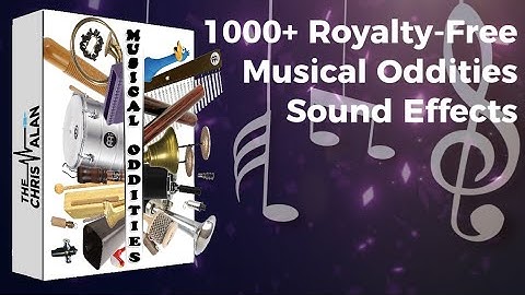 Musical Oddities (Bells, Whistles, Horns & More!)  - Sound Effects Library Demo by The Chris Alan