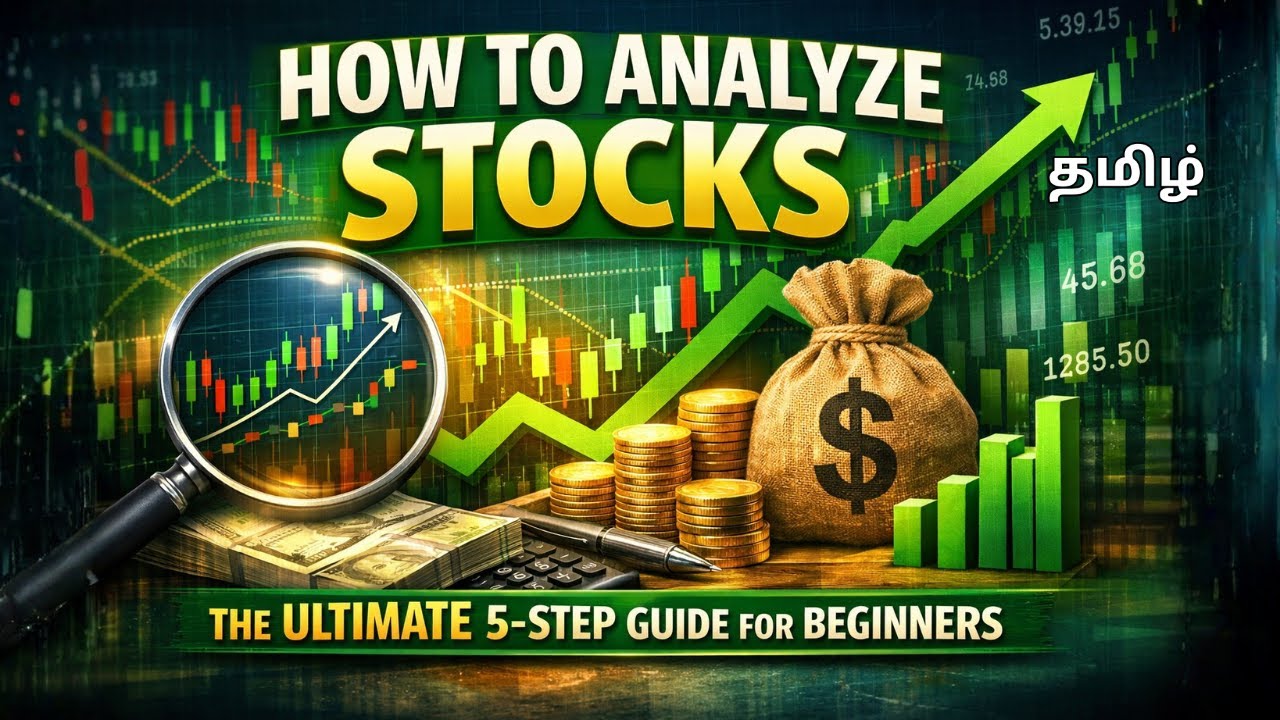 How to Analyze Stocks: The Ultimate 5-Step Guide for Beginners 📈💰 in Tamil