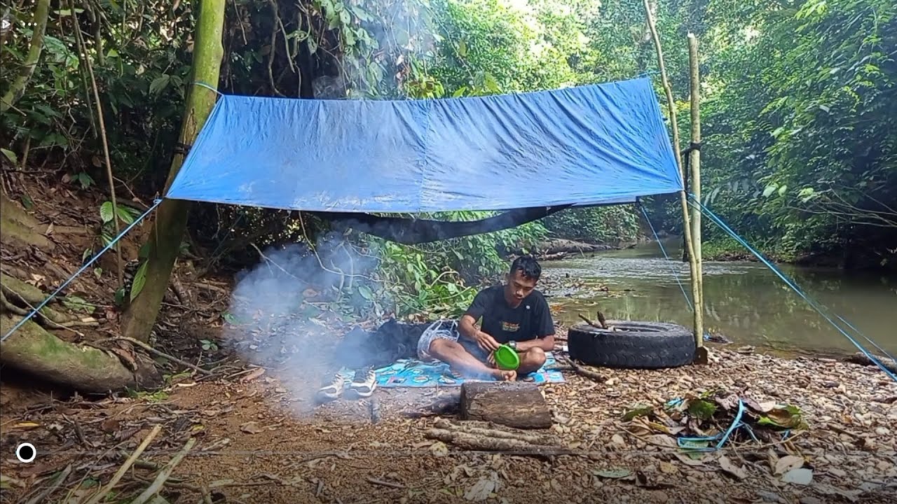 Eps. 09 : Solo Campingfishing Explore & Memancing di Goa Kelelawar 