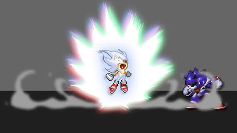 Sonic Beating the shit out of Metallix for 18 seconds