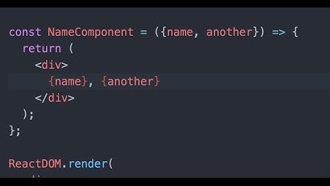 React attributes and props - ProgrammingTIL React Tutorial video Screencast 0006