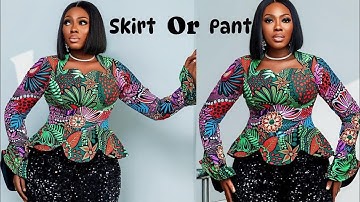 How to Cut & Sew a Stylish Bustier Blouse with Scallop Design + Trendy Sleeve (Beginner-Friendly)