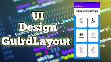 UI Design/Card view xml code in android studio