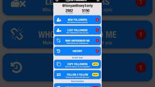 How unfollow TikTok Users who’s not following you back using still followers app screenshot 5