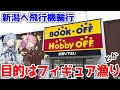 【新潟ハードオフ漁り】新潟の激安フィギュアを欲望のまま求めて宮城から飛行機で飛んでチャリで走り回るだけの動画