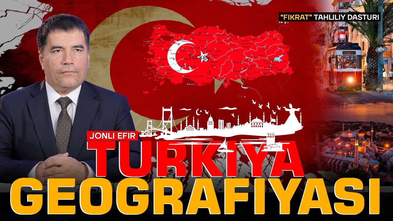 🔴 Turkiya geografiyasi #fikratuz