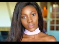 No makeup  makeup tutorial  | everyday makeup for black women | SARITA ROBERT
