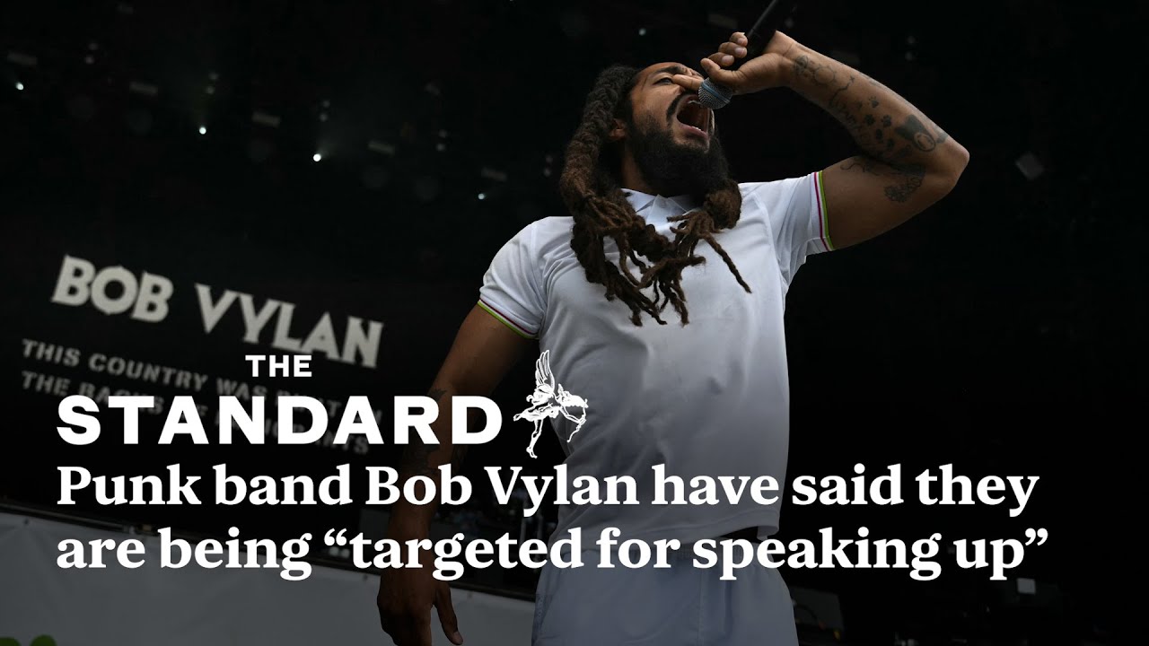 Punk band Bob Vylan have said they are being “targeted for speaking up”