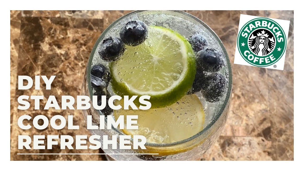 Diy Starbucks Cool Lime Refresher