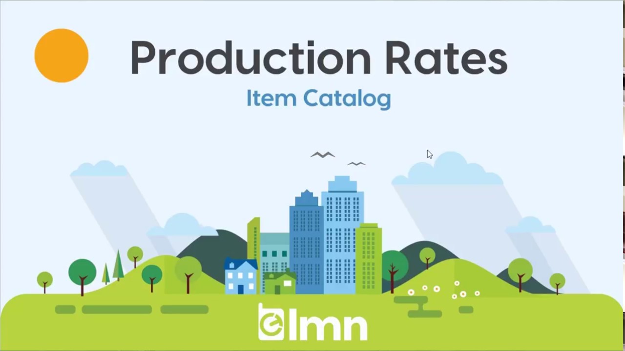 LMN-Catalog-Production Rate Calculators