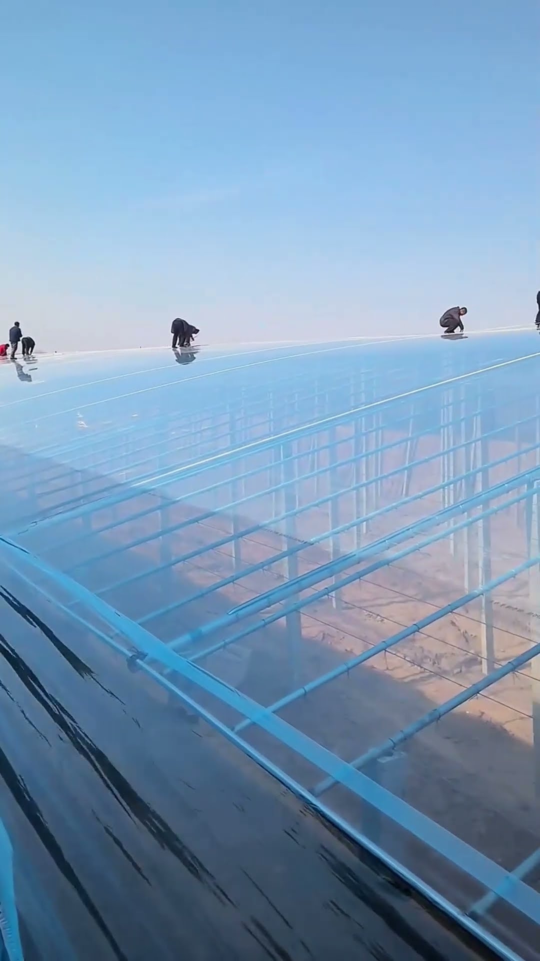 Planting shed construction process- Good tools and machinery make work easy