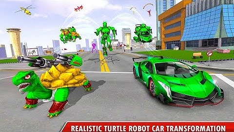 RoBot Ninja Rùa siêu RoBot biến đổi Ô tô * RoBot Ninja Turtle * Super RoBot Transform Cars gameplay