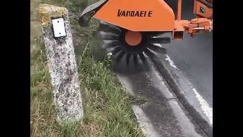 Mechanical Weed Control Brush ⚙️⚙️😯🔥#shorts