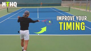 Hit BETTER GROUNDSTROKES With This Tip From A Top 70 Player (who just played Nadal!!)