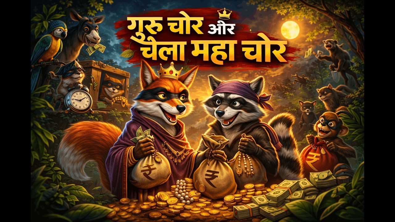 गुरु चोर और चेला महा चोर