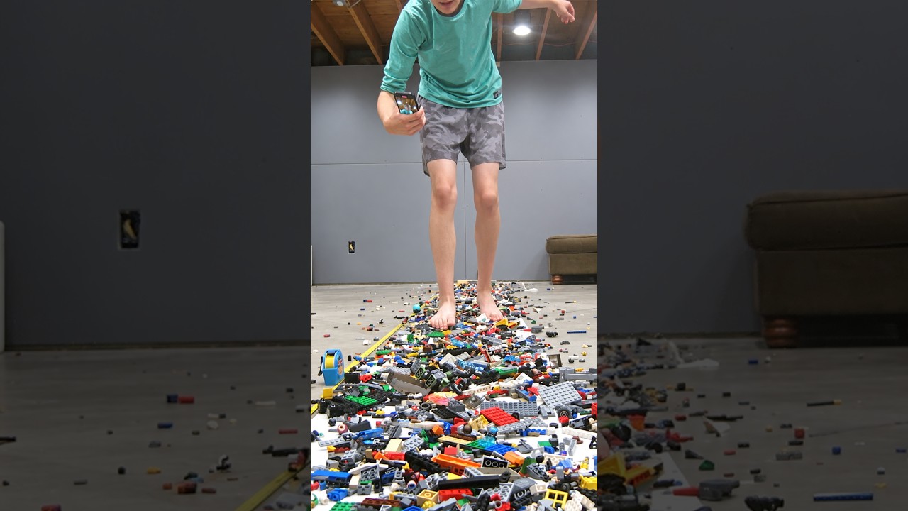 Breaking the World Record LEGO Walk