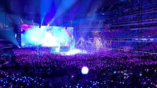 Bts Shooting Streamers During So What Sofi Stadium Day 2