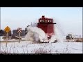 RAILREEL EDITED - extra footage - OSR Plow Run FP9's  Feb 3 2015