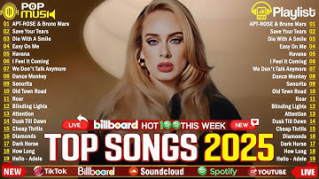 Adele, Rihanna, Selena Gomez, Dua Lipa, Bruno Mars, The Weeknd, Maroon 5, Zayn - Billboard Hot 100