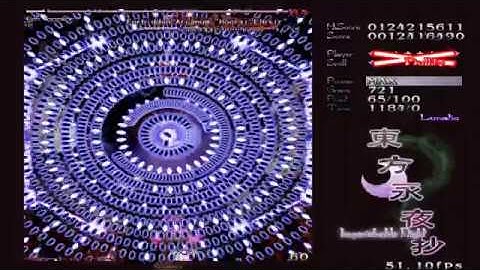 Hourai Elixir: Forbidden Arcanum Lunatic Capture Remilia Solo