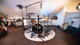 How to make DRUM SAMPLES in a HOME STUDIO