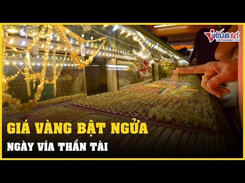 Video Giá vàng bật tăng ngày vía Thần Tài | Vietnamnet - youtube