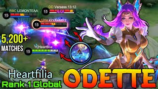 5,200+ Matches Odette Deadly Swan Song! - Top 1 Global Odette by Heartfilia - Mobile Legends