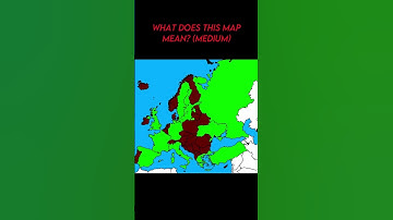 What does this map mean? Medium #map #mapper #mapping #geography #europe #mapchart #countrys #shorts