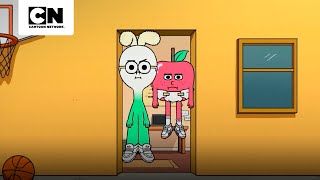 RESCATANDO A PAPA FRITA | MANZANA Y CEBOLLÍN | CARTOON NETWORK