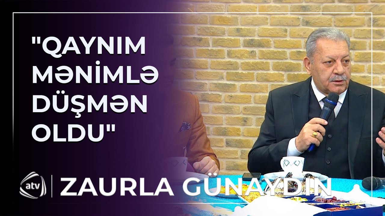 Zaur Rzayev ilk dəfə ailəsindən danışdı / Zaurla Günaydın