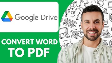 How To Convert Word To Pdf Using Google Drive - 2025 (Simple Tutorial)