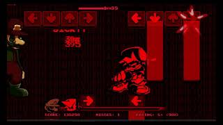 FNF Marios Madness V2 - PARANOIA BUT MX SINGS IT