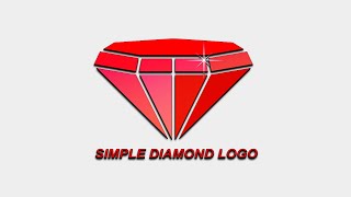 Red Diamond Logo Creation | Professional Logo Design Tutorial & Branding Tips