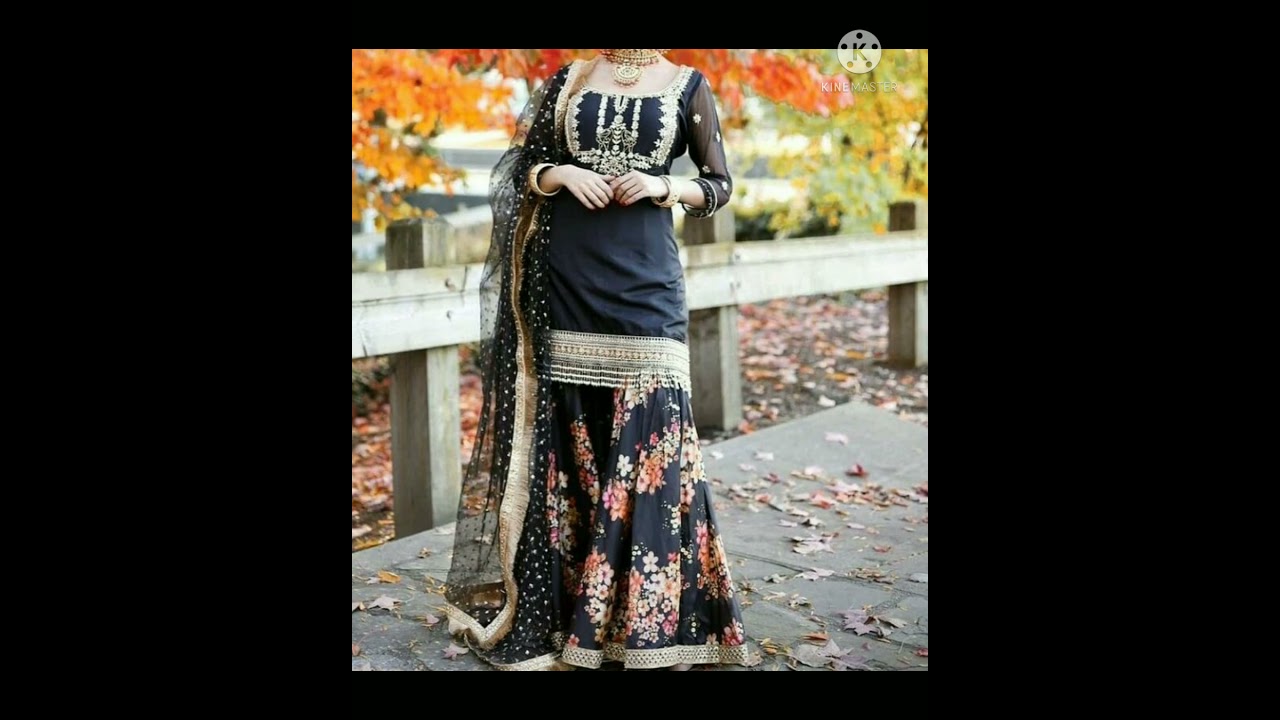 Sharara designs ideas  for girls and latest designs 2021 
