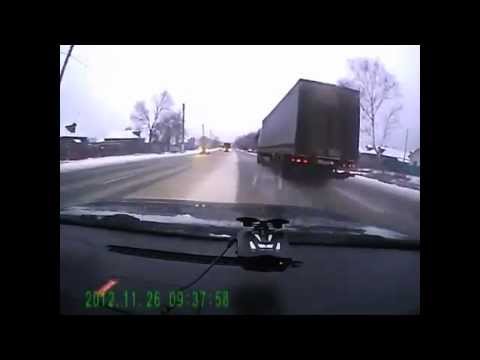 Подборка аварий, ДТП, которых удалось избежать