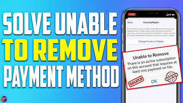How to solve unable to remove payment method on iPhone 2023 | F HOQUE |