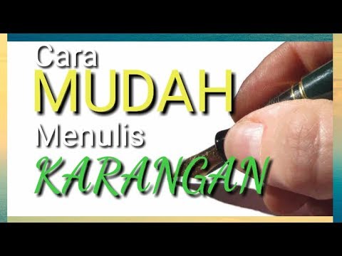 Video: Cara Menulis Karangan Mengenai Diri Anda