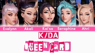 (G)I-DLE - Queencard | K/DA Cover
