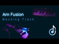 Subtle jazz fusion backing track in a minor