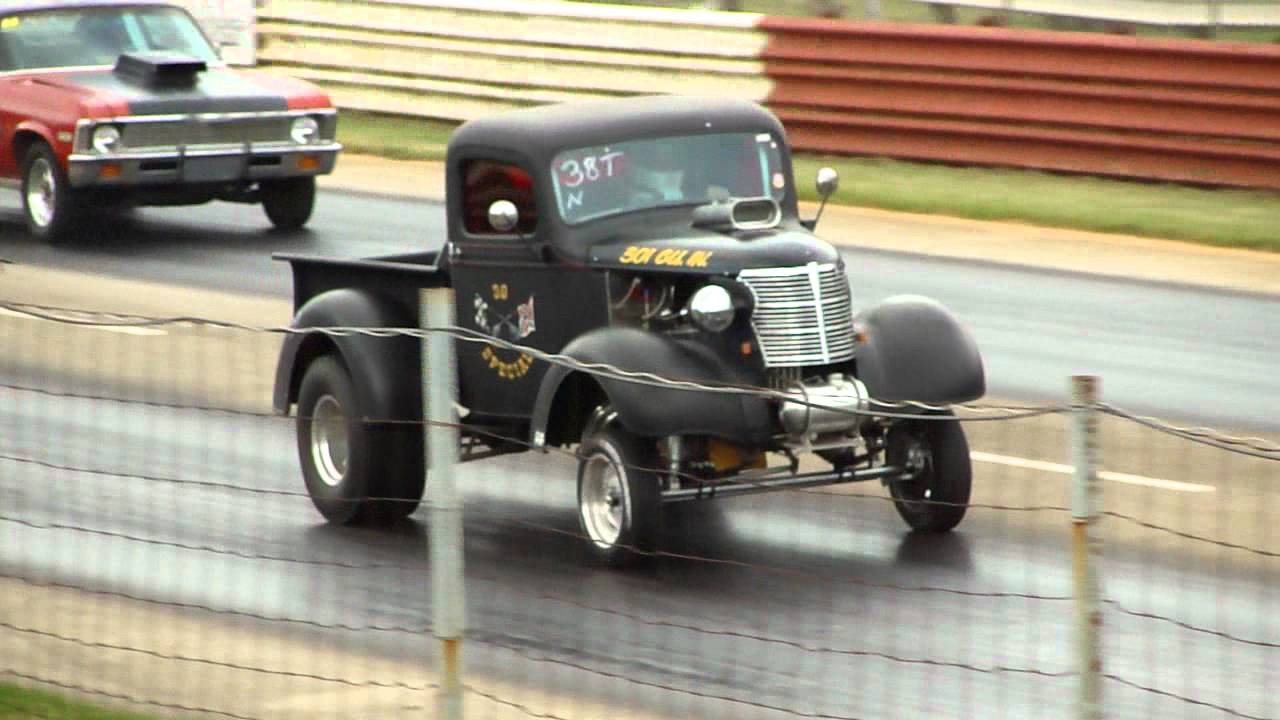 38 CHEVY GASSER TRUCK VS CHEVY NOVA * VINGAGE GASSER